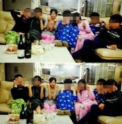 논란이 된 사진 ⓒ온라인커뮤니티