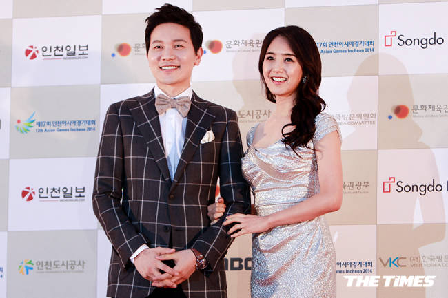 ▲ 2014 인천한류관광콘서트 김정근·이지애 아나운서 사진=김주희 기자