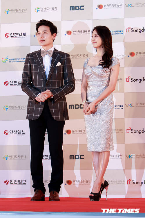 ▲ 2014 인천한류관광콘서트 김정근·이지애 아나운서 사진=김주희 기자