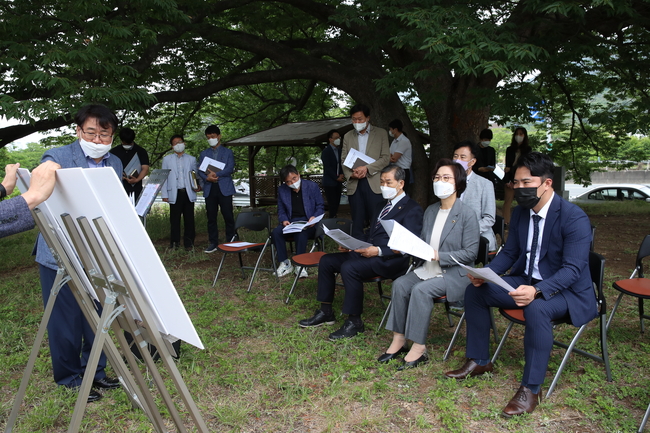* 2022. 6. 8.(수) 대구시의회 기획행정위원회 대구대공원 조성 현장 점검