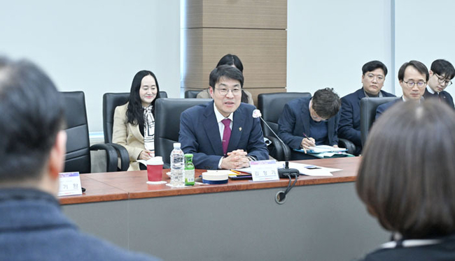 안경기업 간담회 사진