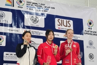 ISSF 월드컵 여자 10M 공기소총 한국신기록 경신!